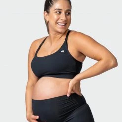Muscle Nation 30% EOFY SALE MN Everyday Maternity Bra - Black