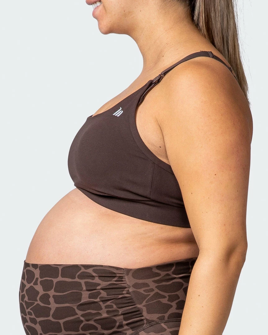 Muscle Nation 30% EOFY SALE MN Everyday Maternity Bra - Cocoa 6 Muscle Nation 30% EOFY SALE MN Everyday Maternity Bra - Cocoa