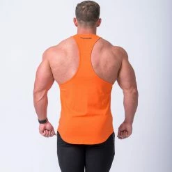 Muscle Nation MN Y Back Singlet - Orange Mens