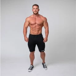 Muscle Nation MNation Tapered Fit Shorts - Black 30% EOFY SALE