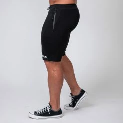 Muscle Nation MNation Tapered Fit Shorts - Black 30% EOFY SALE