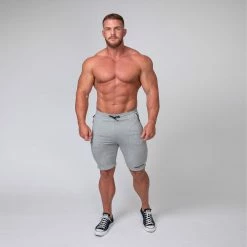 Muscle Nation MNation Tapered Fit Shorts - Grey 30% EOFY SALE