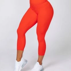 Muscle Nation Non Scrunch Motion 7/8 Leggings - Infrared