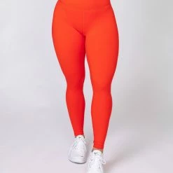 Muscle Nation Motion Full Length Leggings - Infrared Non Scrunch