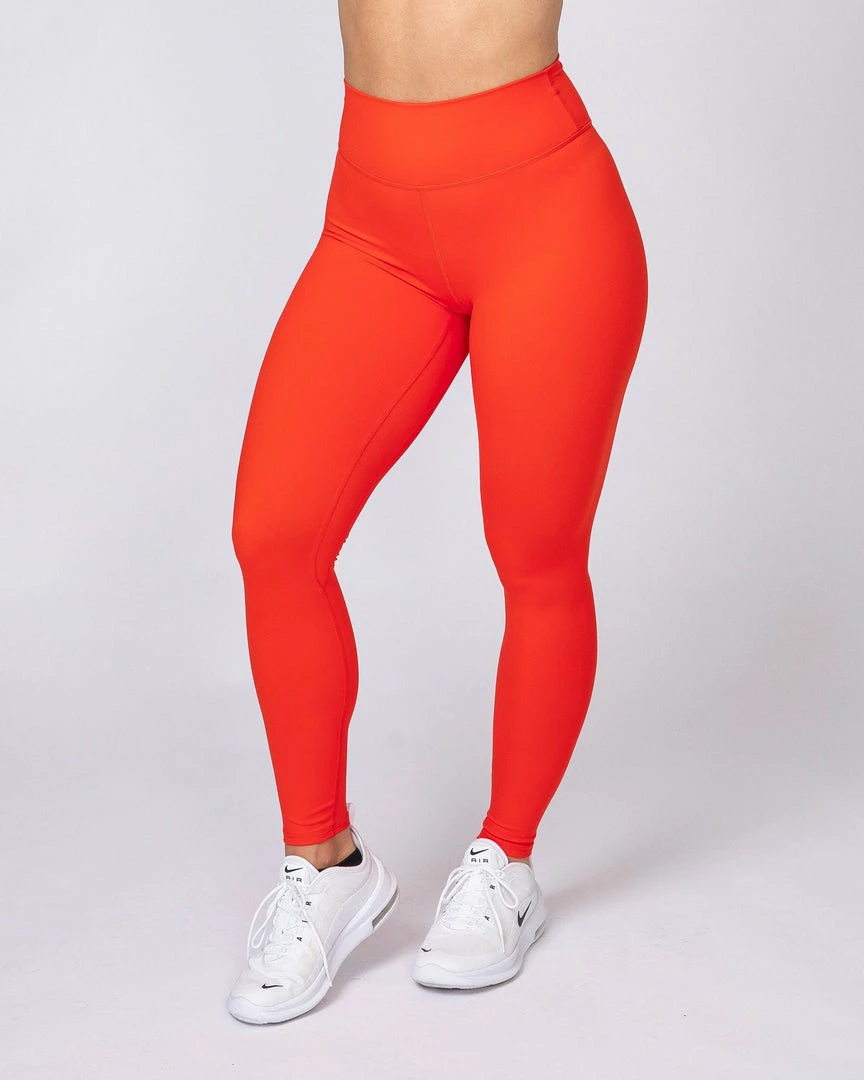 Muscle Nation Motion Full Length Leggings - Infrared Non Scrunch 5 Muscle Nation Motion Full Length Leggings - Infrared Non Scrunch