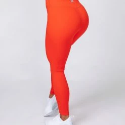 Muscle Nation Motion Full Length Leggings - Infrared Non Scrunch 12 Muscle Nation Motion Full Length Leggings - Infrared Non Scrunch