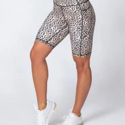 Muscle Nation Motion Pocket Referee Shorts - Yellow Leopard 15 Muscle Nation Motion Pocket Referee Shorts - Yellow Leopard