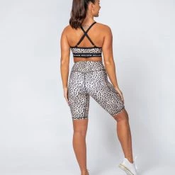 Muscle Nation Motion Pocket Referee Shorts - Yellow Leopard 17 Muscle Nation Motion Pocket Referee Shorts - Yellow Leopard