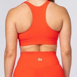 Muscle Nation Motion Sculpt Bra - Infrared Womens