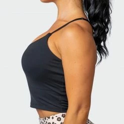 Muscle Nation Best Sellers Summertime Cropped Tank - Black 12 Muscle Nation Best Sellers Summertime Cropped Tank - Black