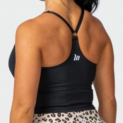 Muscle Nation Best Sellers Summertime Cropped Tank - Black 13 Muscle Nation Best Sellers Summertime Cropped Tank - Black