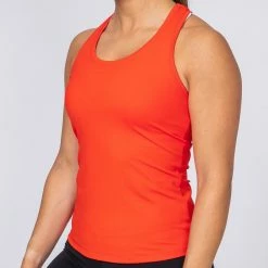 Muscle Nation Womens Motion Ultimate Racer Back - Infrared