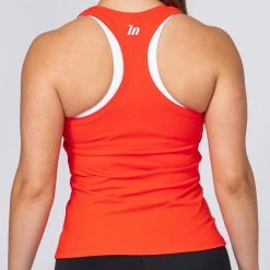 Muscle Nation Womens Motion Ultimate Racer Back - Infrared