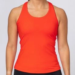Muscle Nation Womens Motion Ultimate Racer Back - Infrared