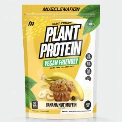 Muscle Nation PLANT PROTEIN - Banana Nut Muffin - 16 Serves