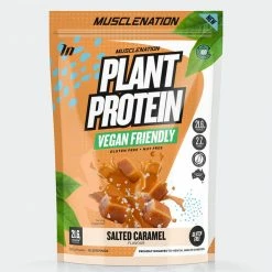 Muscle Nation PLANT PROTEIN - Salted Caramel - 16 Serves 30% EOFY SALE