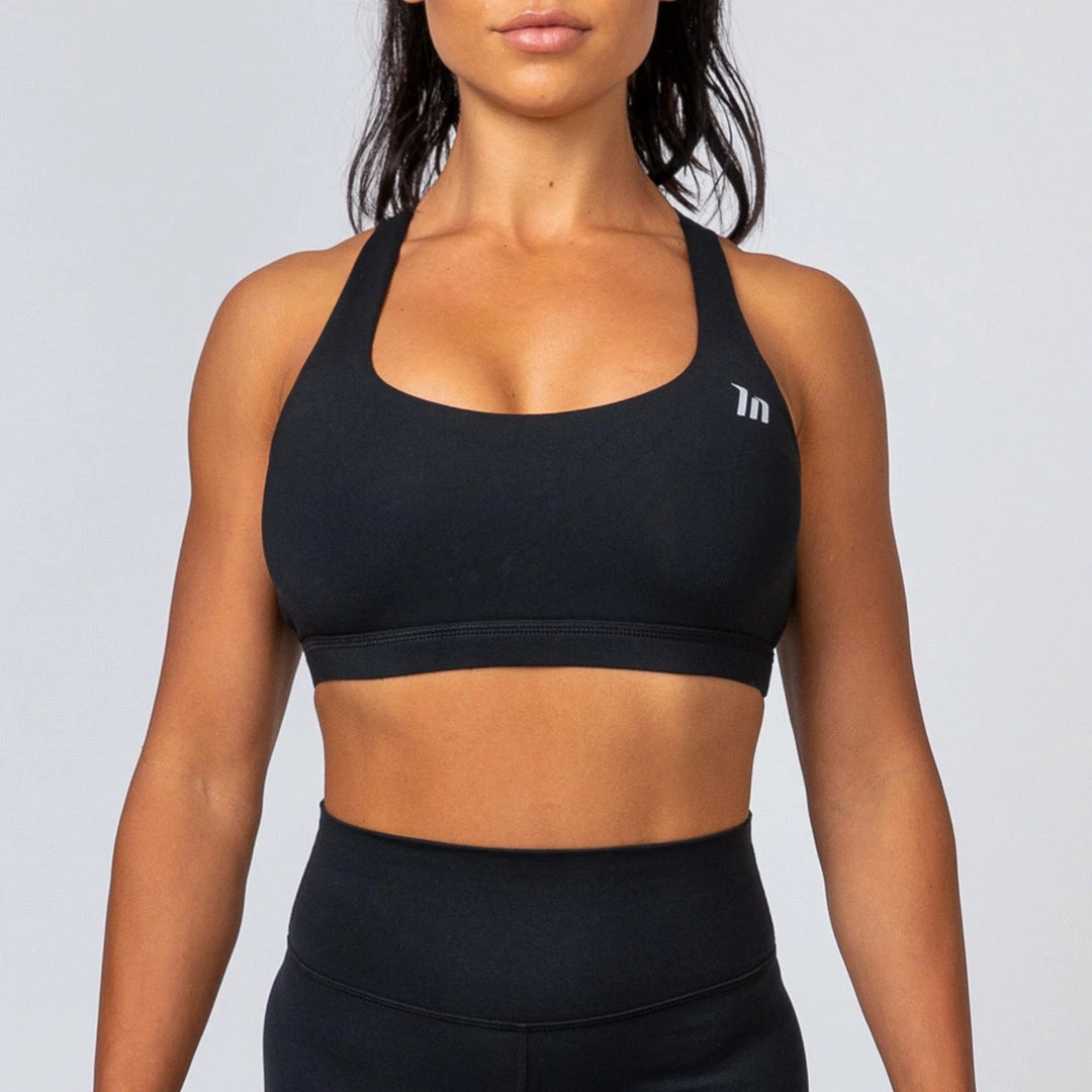 Muscle Nation Power Bra - Black Womens 3 Muscle Nation Power Bra - Black Womens