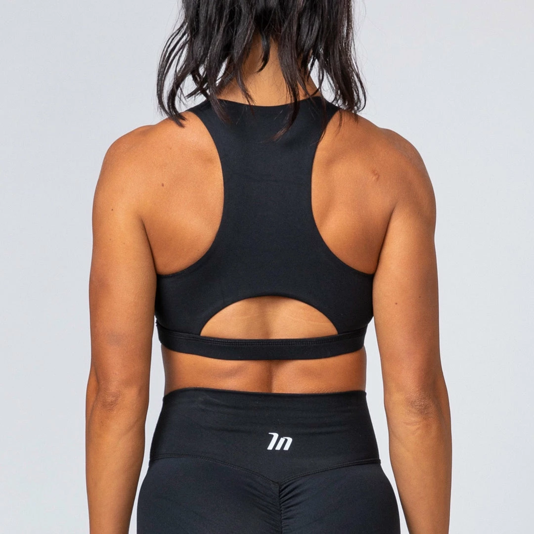 Muscle Nation Power Bra - Black Womens 4 Muscle Nation Power Bra - Black Womens