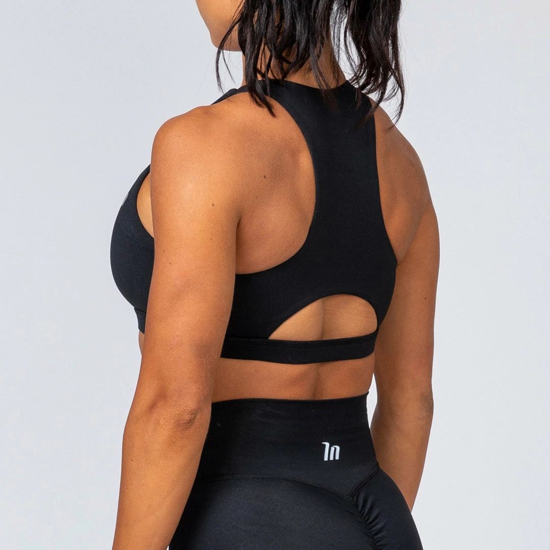 Muscle Nation Power Bra - Black Womens 5 Muscle Nation Power Bra - Black Womens