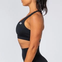 Muscle Nation Power Bra - Black Womens 10 Muscle Nation Power Bra - Black Womens