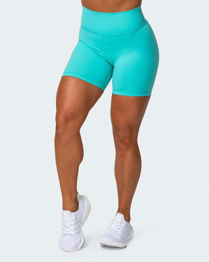 Muscle Nation 30% EOFY SALE Prize Fighter Bike Shorts - Aqua W/ White & Black 5 Muscle Nation 30% EOFY SALE Prize Fighter Bike Shorts - Aqua W/ White & Black
