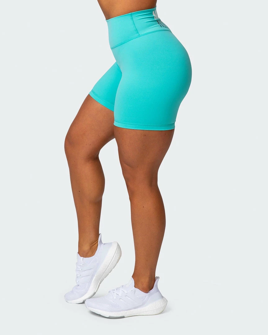 Muscle Nation 30% EOFY SALE Prize Fighter Bike Shorts - Aqua W/ White & Black 7 Muscle Nation 30% EOFY SALE Prize Fighter Bike Shorts - Aqua W/ White & Black