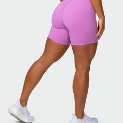 Muscle Nation Prize Fighter Bike Shorts - Orchid W/ White & Black 30% EOFY SALE