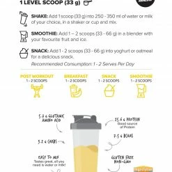 Muscle Nation WHEY Protein Isolate - Banana - 30 Serves 30% EOFY SALE
