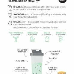 Muscle Nation WHEY Protein Isolate - Choc Mint Cookies - 30 Serves