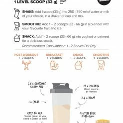 Muscle Nation 30% EOFY SALE WHEY Protein Isolate - Cinnamon Churros - 30 Serves