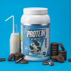 Muscle Nation WHEY Protein Isolate - Cookies & Cream - 30 Serves 8 Muscle Nation WHEY Protein Isolate - Cookies & Cream - 30 Serves