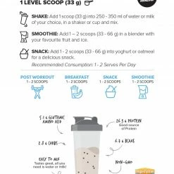 Muscle Nation WHEY Protein Isolate - Cookies & Cream - 30 Serves 9 Muscle Nation WHEY Protein Isolate - Cookies & Cream - 30 Serves