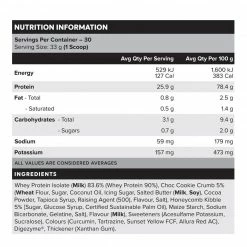 Muscle Nation WHEY Protein Isolate - Golden Ice Cream - 30 Serves