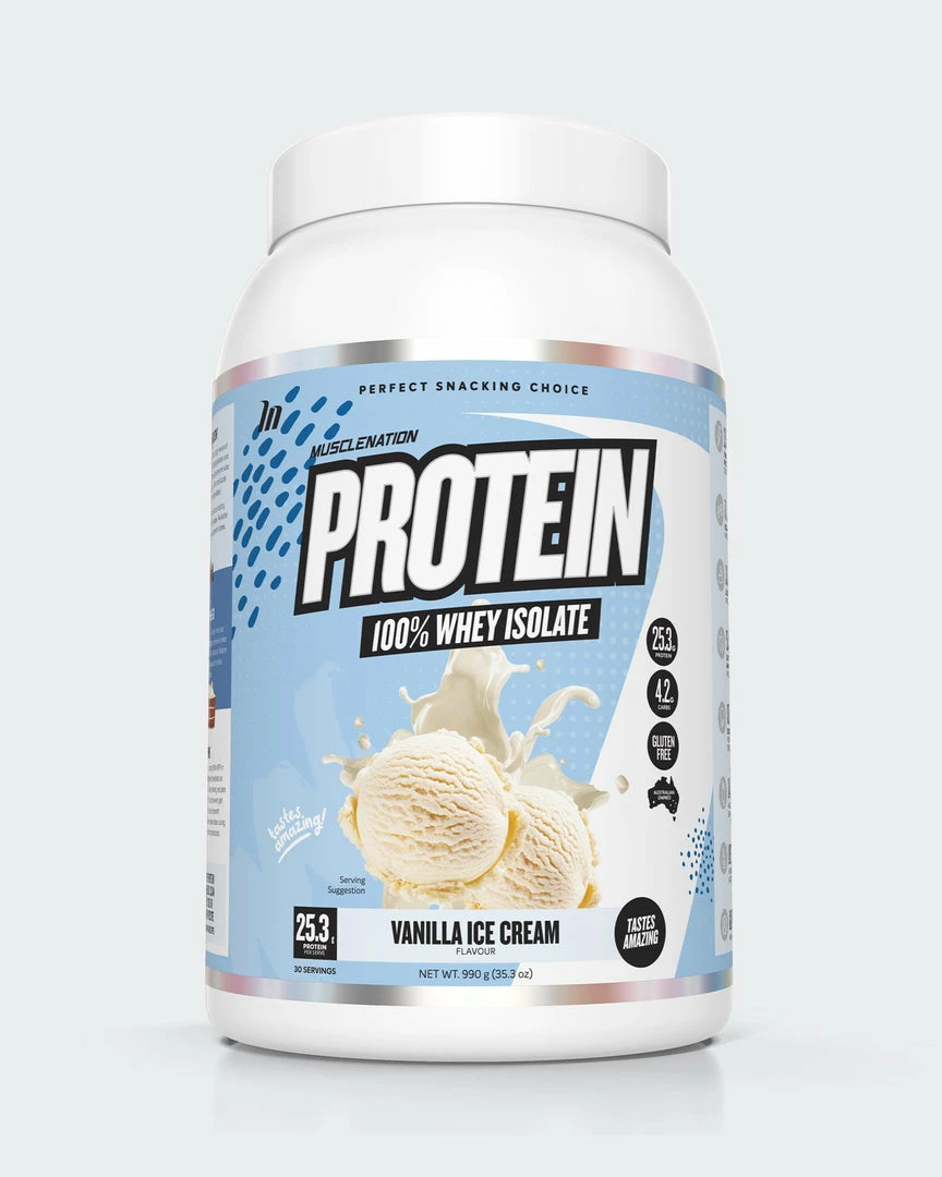Muscle Nation WHEY Protein Isolate - Vanilla Ice Cream - 30 Serves 30% EOFY SALE 3 Muscle Nation WHEY Protein Isolate - Vanilla Ice Cream - 30 Serves 30% EOFY SALE