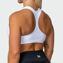 Muscle Nation Flex Bra - White