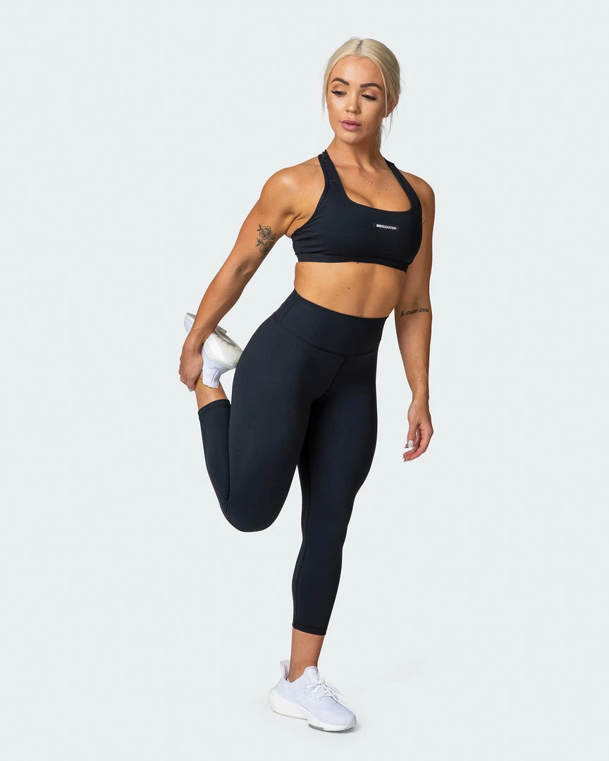 Muscle Nation Signature Scrunch 7/8 Leggings - Black 30% EOFY SALE 8 Muscle Nation Signature Scrunch 7/8 Leggings - Black 30% EOFY SALE