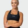 Muscle Nation Flex Bra - Black Welcome To The Club