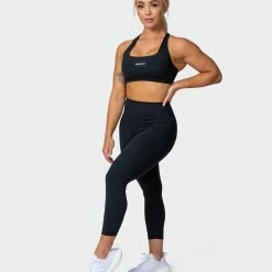 Muscle Nation Flex Bra - Black Welcome To The Club