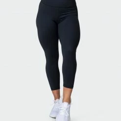 Muscle Nation Signature Scrunch 7/8 Leggings - Black 30% EOFY SALE
