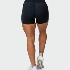 Muscle Nation Signature Scrunch Midway Shorts - Black