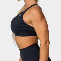 Muscle Nation All-Star Deep V Bra - Black