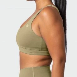 Muscle Nation Butter Pulse Bra - Aloe 12 Muscle Nation Butter Pulse Bra - Aloe