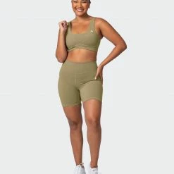 Muscle Nation Butter Pulse Bra - Aloe 15 Muscle Nation Butter Pulse Bra - Aloe