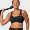 Muscle Nation Butter Pulse Bra - Black