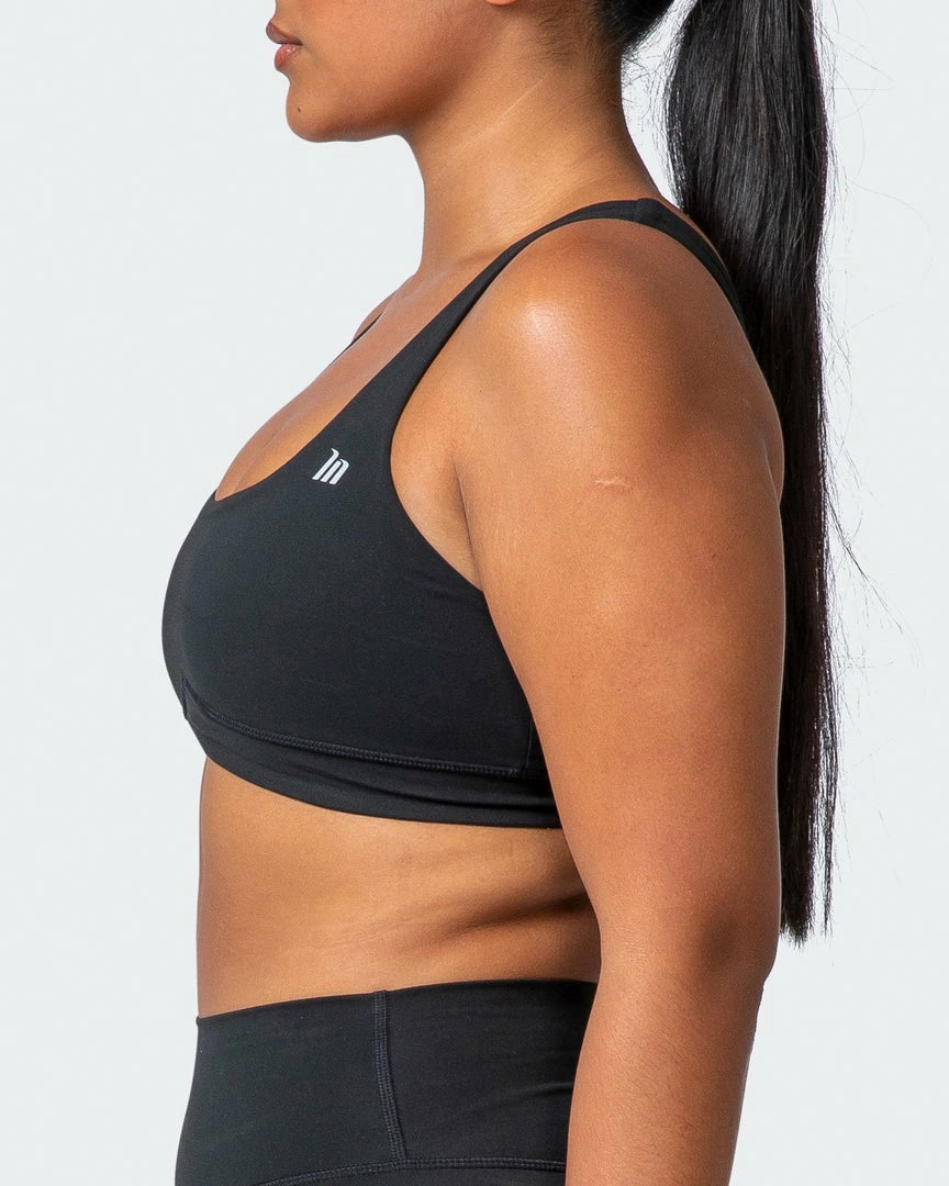 Muscle Nation Butter Pulse Bra - Black 6 Muscle Nation Butter Pulse Bra - Black