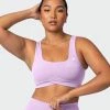 Muscle Nation Pulse Bra - Lavender Fog Butter 2 Muscle Nation Pulse Bra - Lavender Fog Butter
