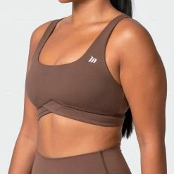 Muscle Nation Butter Pulse Bra - Mocha 11 Muscle Nation Butter Pulse Bra - Mocha