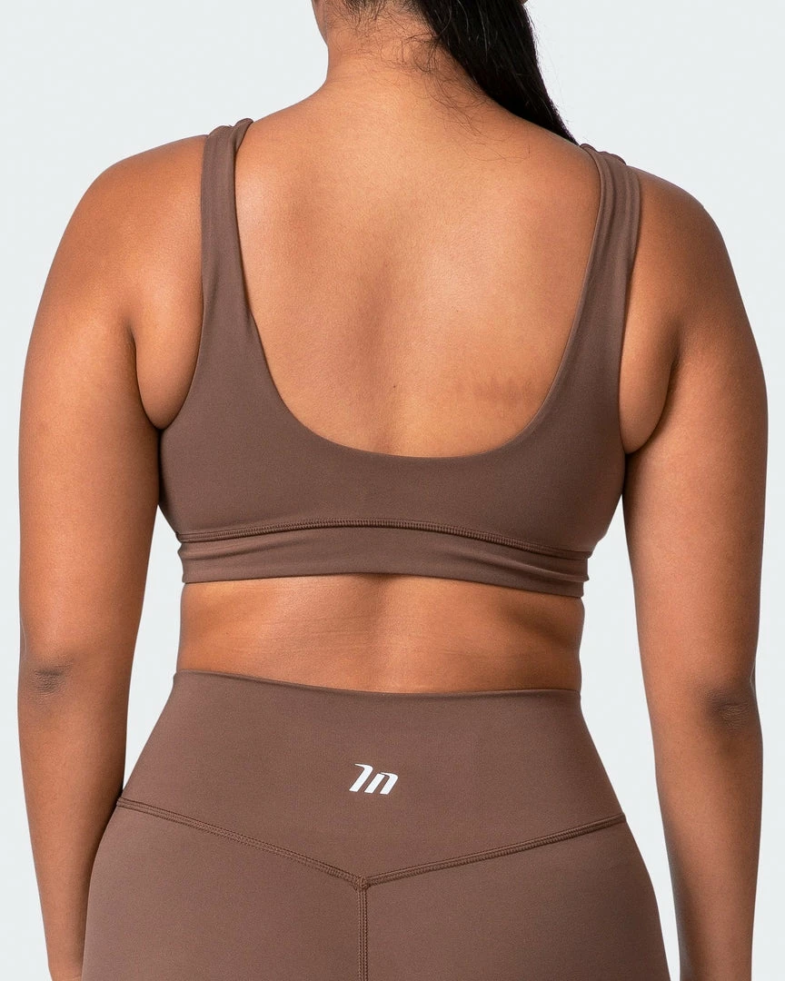 Muscle Nation Butter Pulse Bra - Mocha 7 Muscle Nation Butter Pulse Bra - Mocha