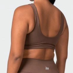 Muscle Nation Butter Pulse Bra - Mocha 14 Muscle Nation Butter Pulse Bra - Mocha
