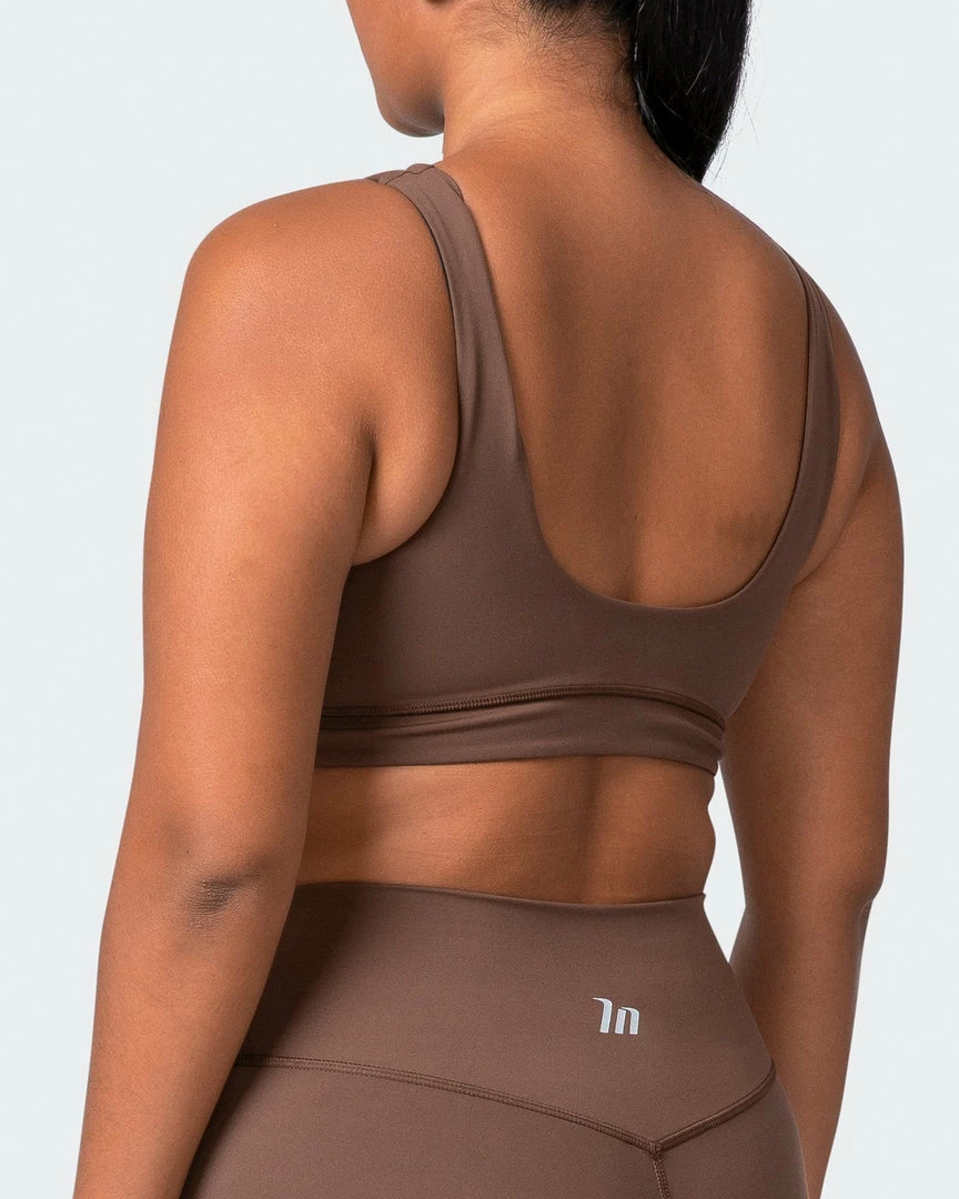 Muscle Nation Butter Pulse Bra - Mocha 8 Muscle Nation Butter Pulse Bra - Mocha